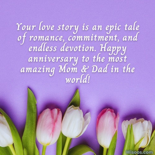Romantic Anniversary Quotes for Parents'