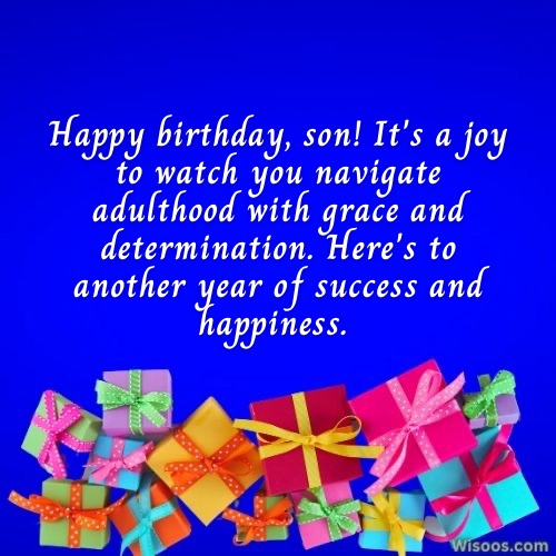 Birthday Messages for Adult Sons