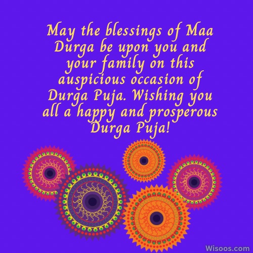 Heartfelt Durga Puja Wishes for Family and Friends