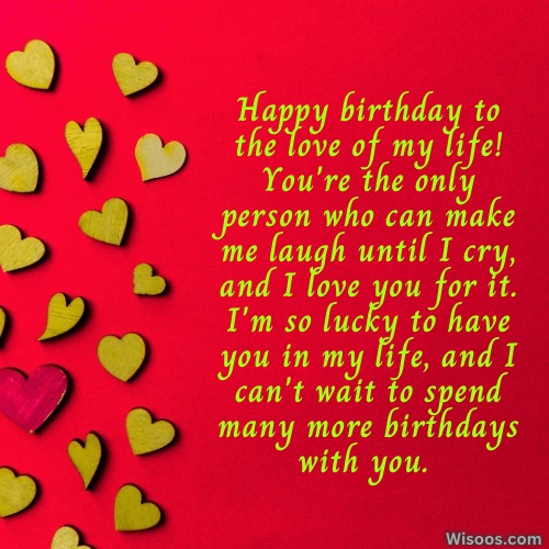 Witty & Funny Birthday Messages for Lovers