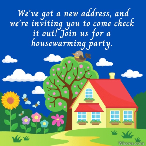 Formal Housewarming Invitation Messages for a Professional Setting