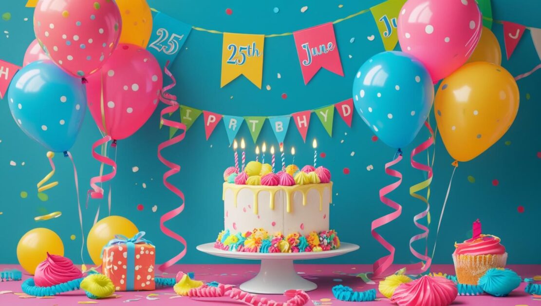 🎉 25th June Birthday – Happy Birthday to All Born on 25 June!