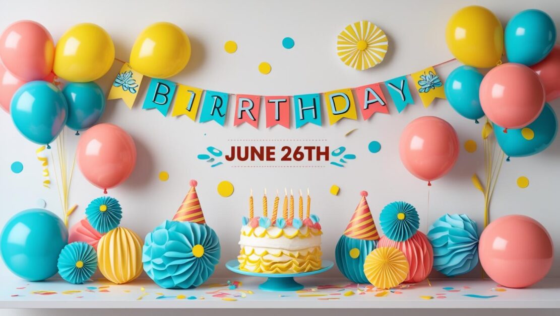 26th June Birthday, Personality, Birthday Wishes, Zodiac, Gift Ideas & More